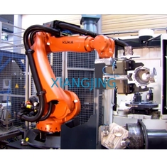 中国人GBSのロボット使用されたKuka KR70の溶接ロボットの腕のための線形トラック柵