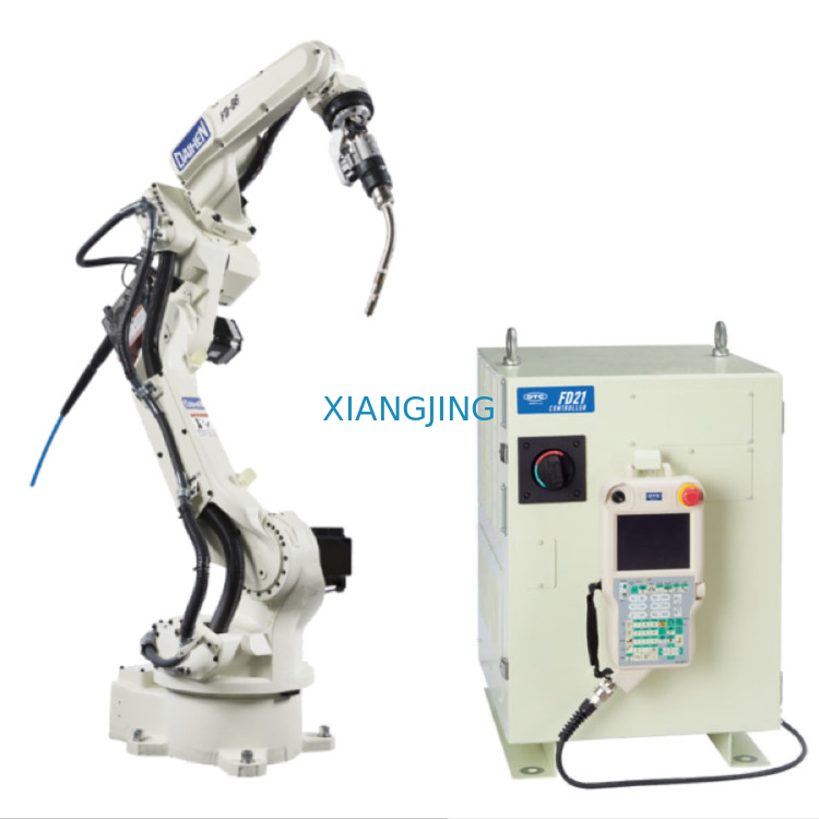 Otcの溶接トーチが付いている産業使用されたロボティック腕6の軸線のティグ溶接のロボット