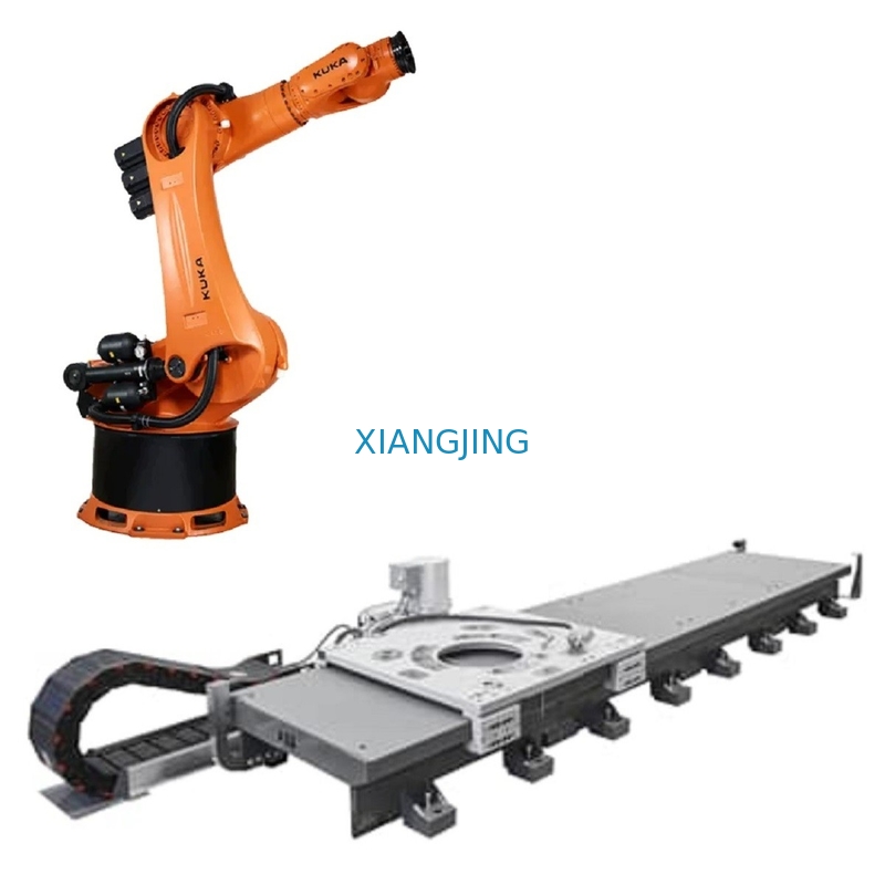 中国人GBSのロボット使用されたKuka KR70の溶接ロボットの腕のための線形トラック柵